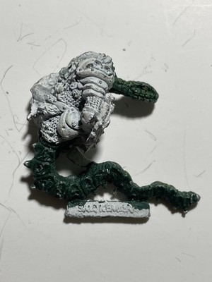 GW Warhammer Citadel Chaos C27 Snakeman S'lon Life Smasher - Metal RARE OOP 80s