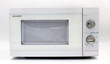 Sharp Mikrowelle weiß 20L, 800W, 5 Stufen Dr...