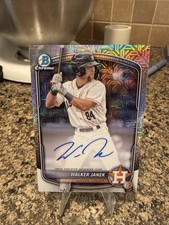 2025 Bowman Chrome Mega Walker Janek AUTO Mojo Refractor Astros #BMA-WJA ASTROS