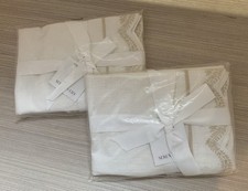 Serena and Lily Bridgewater Set of Two Euro Shams in Sand Color NEW 