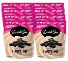 Darrell Lea Soft Australian Licorice, Original Black Flavor, 7 Ounce Bag...