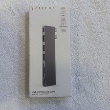 Satechi - PRO Hub Slim USB-C Hub 7-in-1 w/ USB 4 Port, 4K HDMI, USB3.2 Gen 2,...
