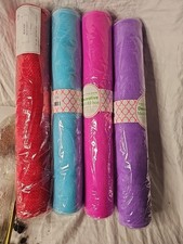 4 Decorative mesh ribbon 10 Yards X 21 inches Wide Roll 