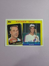 Terry Francona Tito Francona 1985 Topps Baseball Card # 134 K0440