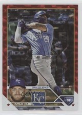 2023 Topps Series 2 Red Foil 27/199 Kyle Isbel #578 05ns