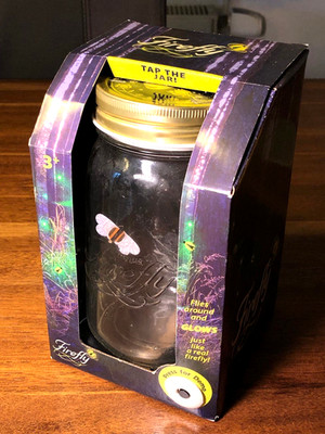 Glühwürmchen im Glas / My Pet Firefly, in a jar / Gemmy / Scherzart. / NEU & OVP