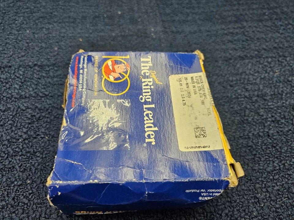 Anillo de pistón del motor Hastings 2M645030 para Select 62-76 Buick Chevrolet Pontiac Foto 2 de 4