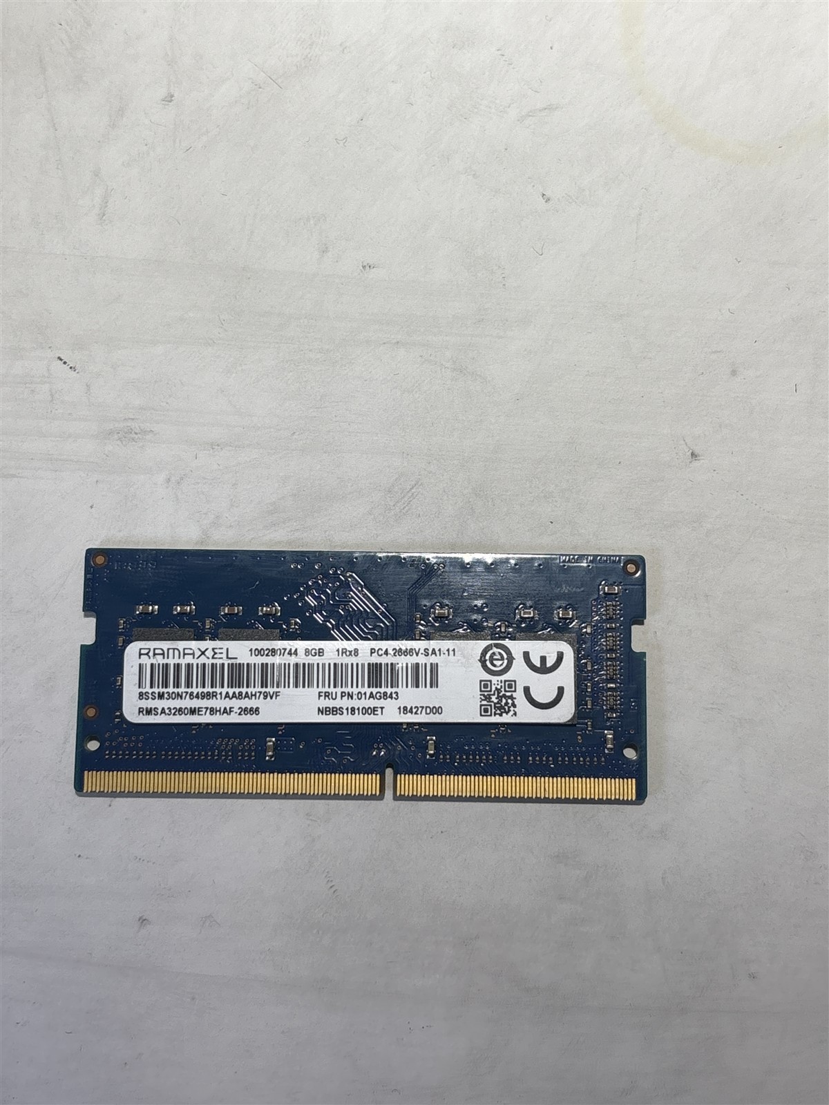 Ramaxel 8GB 1Rx8 PC4-21300 DDR4-2666 SODIMM RAM RMSA3260ME78HAF-2666