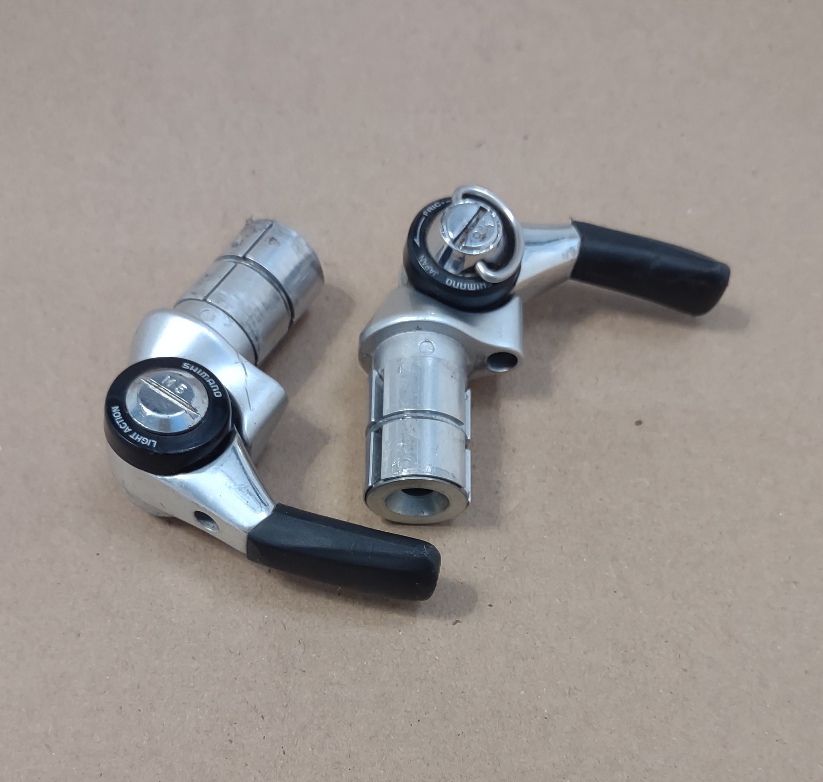 Vintage Shimano Shift Levers Dura Ace Road Bar End 10 Speed