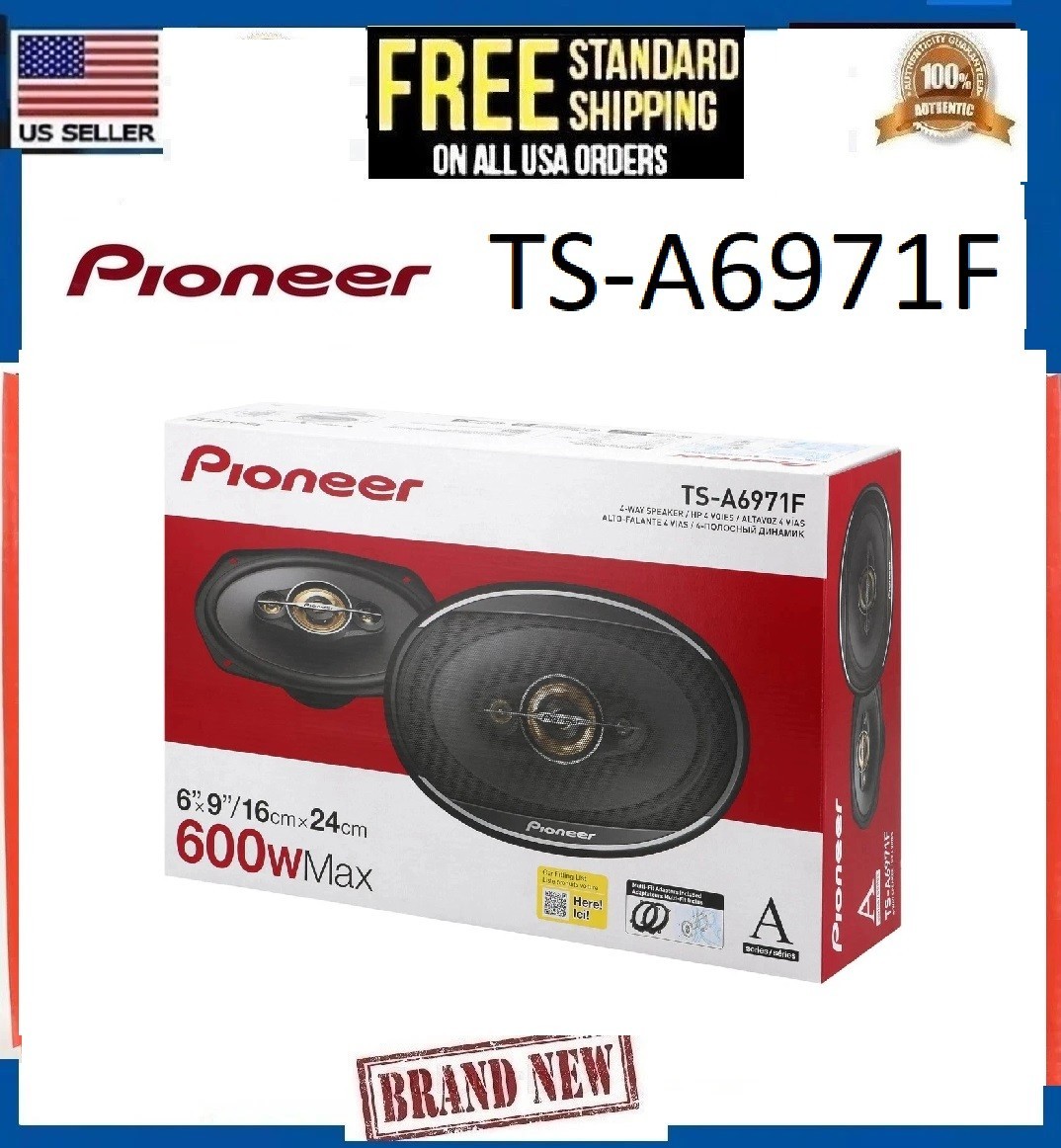 Pioneer TS-G6930F / TS-A6961F / TS-A6971F / TS-A6991F 6 x 9 car