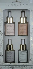 🆕4 PACK~ SAND + FOG FRAGRANCE OIL DROPPER SET 0.5 Oz 4 CLASSIC DIFFUSER SCENTS