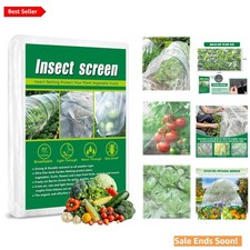 Durable 10x33 FT Nylon Garden Mesh Netting - Ideal Pest Barrier for Orchards
