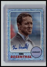 2024 Topps Archives Ken Rosenthal Fan Favorite Autographs Blue Foilboard #/25
