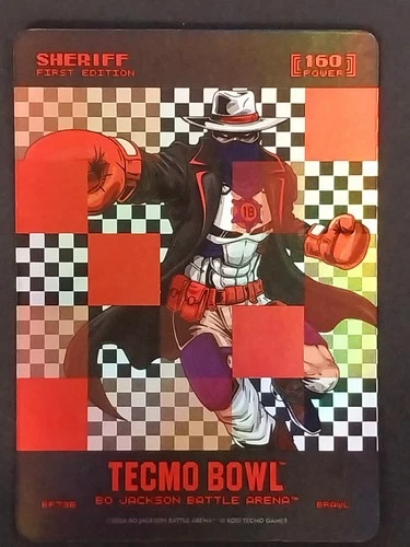 Peyton Manning Sheriff Bo Jackson Battle Arena Tecmo Bowl Big Pixel Brawl SP