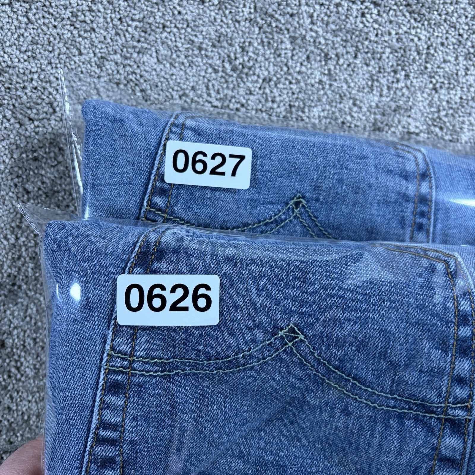 Levis 511 Jeans Mens 36x30 Blue Denim Slim Fit Stretch Medium Wash Casual thumbnail 14