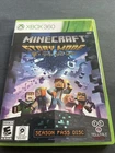 Minecraft Story Mode Season Pass Disc Xbox 360 Tested & Works Great