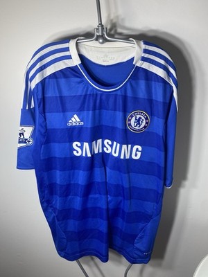 VINTAGE ADIDAS CHELSEA FC 2011/2012 HOME FOOTBALL SOCCER JERSEY