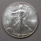 2002 $1 American Silver Eagle coin - BU