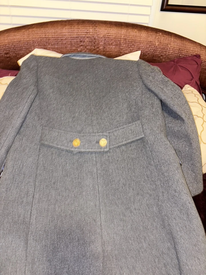 NWT J.Crew Warwick Topcoat in Heather Cement Italian Stadium-cloth Wool Blend 10 - Image 4 of 4