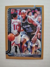2025-26 Topps #260 Shaquille O'Neal Gold #1302/2025 Orlando Magic