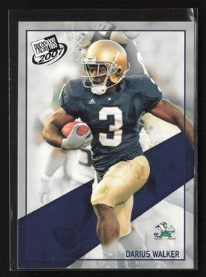 2007 Press Pass #TAR-6 Darius Walker Target Exclusive