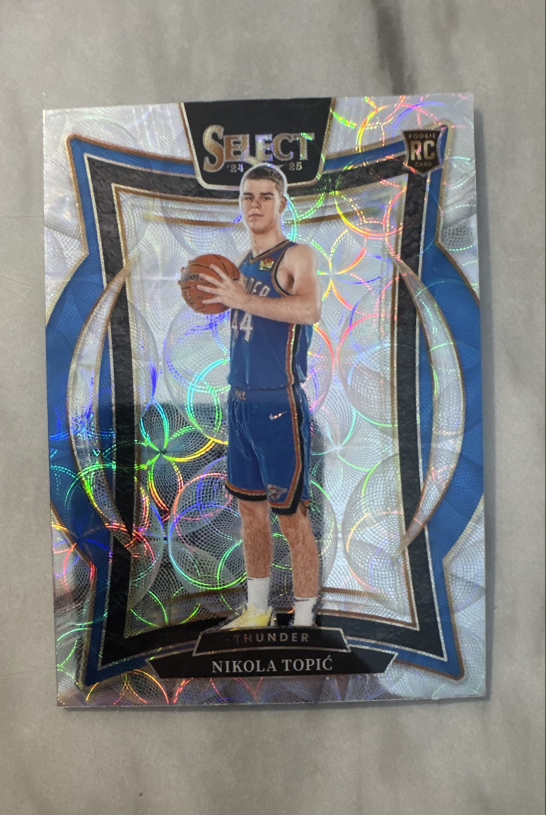 2024-25 Panini Select - Concourse Nikola Topic #89 Scope Prizm (RC)