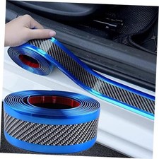 Automotive Door Entry Guard Car Door Sill Protector 1M Length Blue 3CM Width