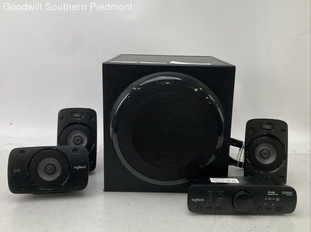 Logitech Z906 Speaker Set with Subwoofer - Tested