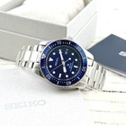 SEIKO Prospex Sea Automatic Watch SNE585 Blue Dial Solar Dive Men's watch 38.5m — photo 3