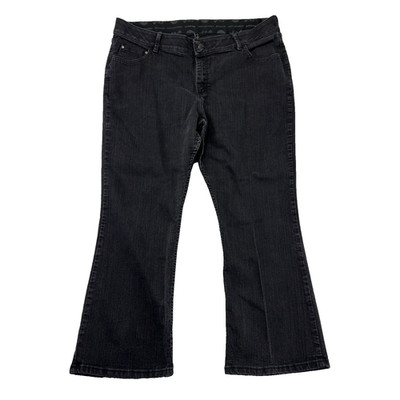 Riders By Lee No Gap Waist Size 20W P (40x28) Women's Bootcut Jeans Stretch
