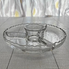 Top Part of Glass Divided Relish Tray – Replacement Piece