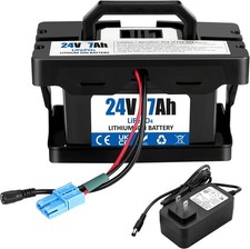 24V 7Ah LiFePO4 Deep Cycle Battery For Ride On Cars UTVs