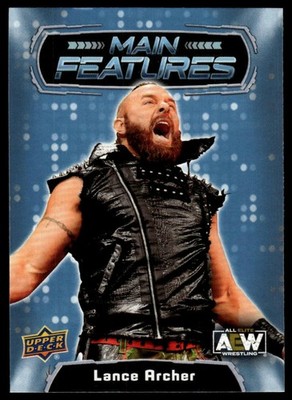 2022 Upper Deck AEW Lance Archer #MF-23 Main Features