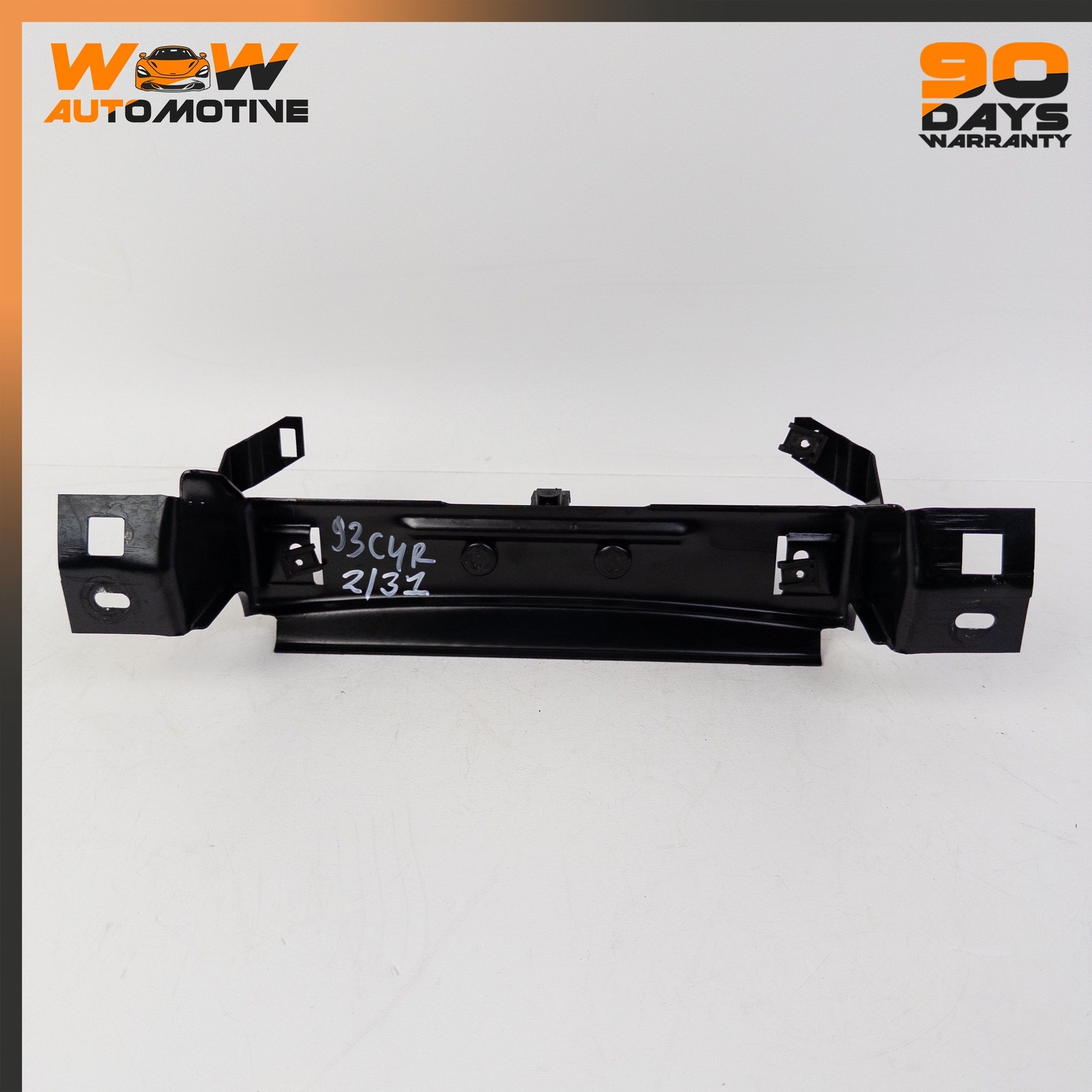 86-96 CHEVROLET CORVETTE C4 REAR TARGA TOP STORAGE MOUNT BRACKET ASSEMBLY OEM