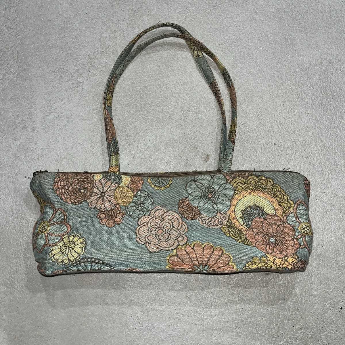 Maruca Purse Millie Lu Baguette Floral Shoulder Bag Fabric Boulder - Main Image