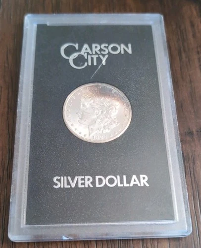 1883-CC Morgan Dollar - GSA no box - Ch BU Details, Light Toning OBS