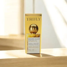 TRULY Golden Glaze Luxury Body Oil NEW Beauty Moisturizer Vitamin C 