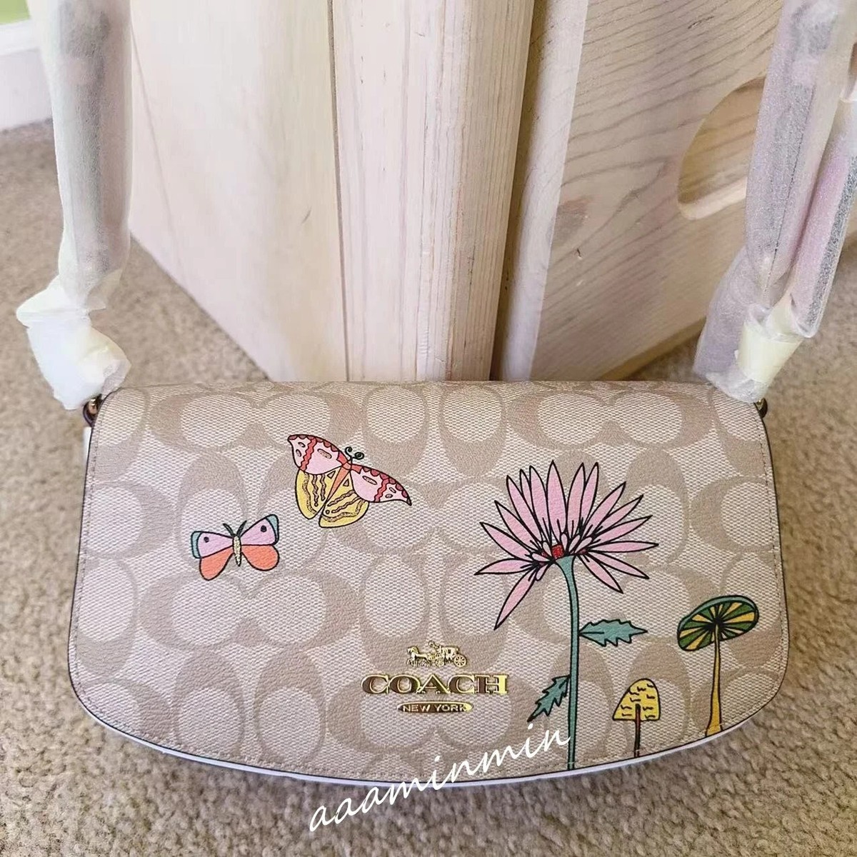 Coach X Observed By Us Andrea Shoulder Bag In Signature Canvas