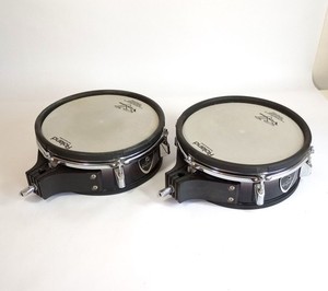 Roland PD-105X スネア タム ① Roland PD-14DSX クロススティック ブラシ スウィープ奏法対応