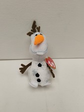 TY Beanie Baby - OLAF the Snowman (Permafrost)(Disney's Frozen 2) (Key Clip)
