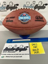 2007 NFL PRO BOWL OFFICIAL WILSON GAME ISSUED FOOTBALL BALL CARSON PALMER MVP