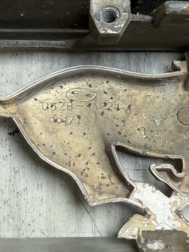 1966 Ford Mustang Grill Horse Corral Emblem Original Used C6ZB-8A224-A-66171 - Picture 9 of 11