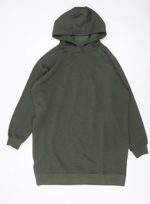 Threadbare Damen grün Langarm Pullover Hoodie Größe 10