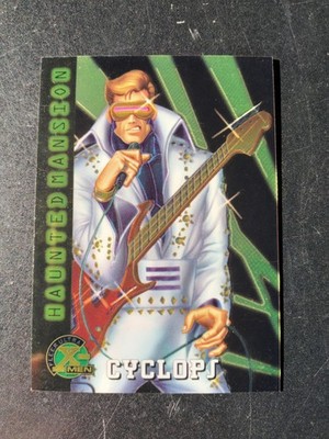 Fleer Ultra X-Men Cyclops Haunted Mansion 1995 Card #92