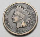 1895 INDIAN HEAD CENT,PARTIAL LIBERTY, VERY NICE COIN!!!!(A4)