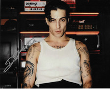 * DAMIANO DAVID * signed 8x10 photo * MANESKIN * FUNNY LITTLE FEARS * COA *