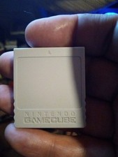 Official Nintendo Gamecube Memory Card 59 Blocks DOL-008 Genuine Grey