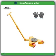 Machinery Skate Dolly - Industrial Machinery Mover with Handle