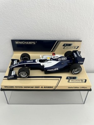 Williams Toyota Showcar 2009 Rosberg 1:43 Minichamps Formel 1 Modellauto