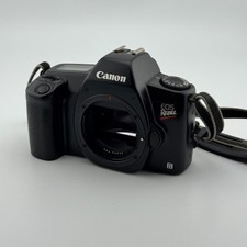 Canon EOS Rebel II 35mm SLR Film Camera Body Only EF Mount Strap W/ Owners Man.